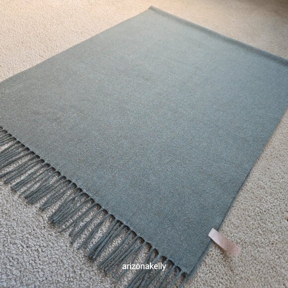 Insis Accessories - NWOT Insis Wool Scarf Oversized Sage Green